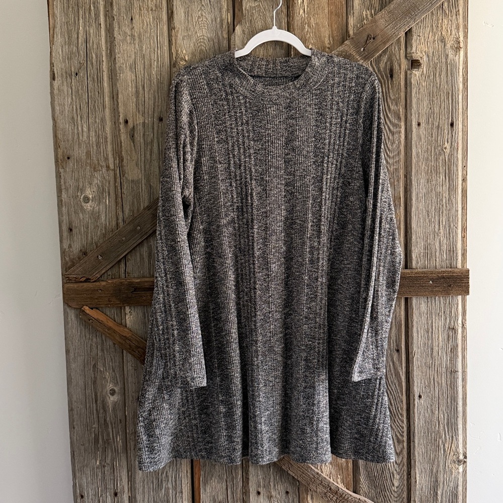 Knit Sweater Swing Dress